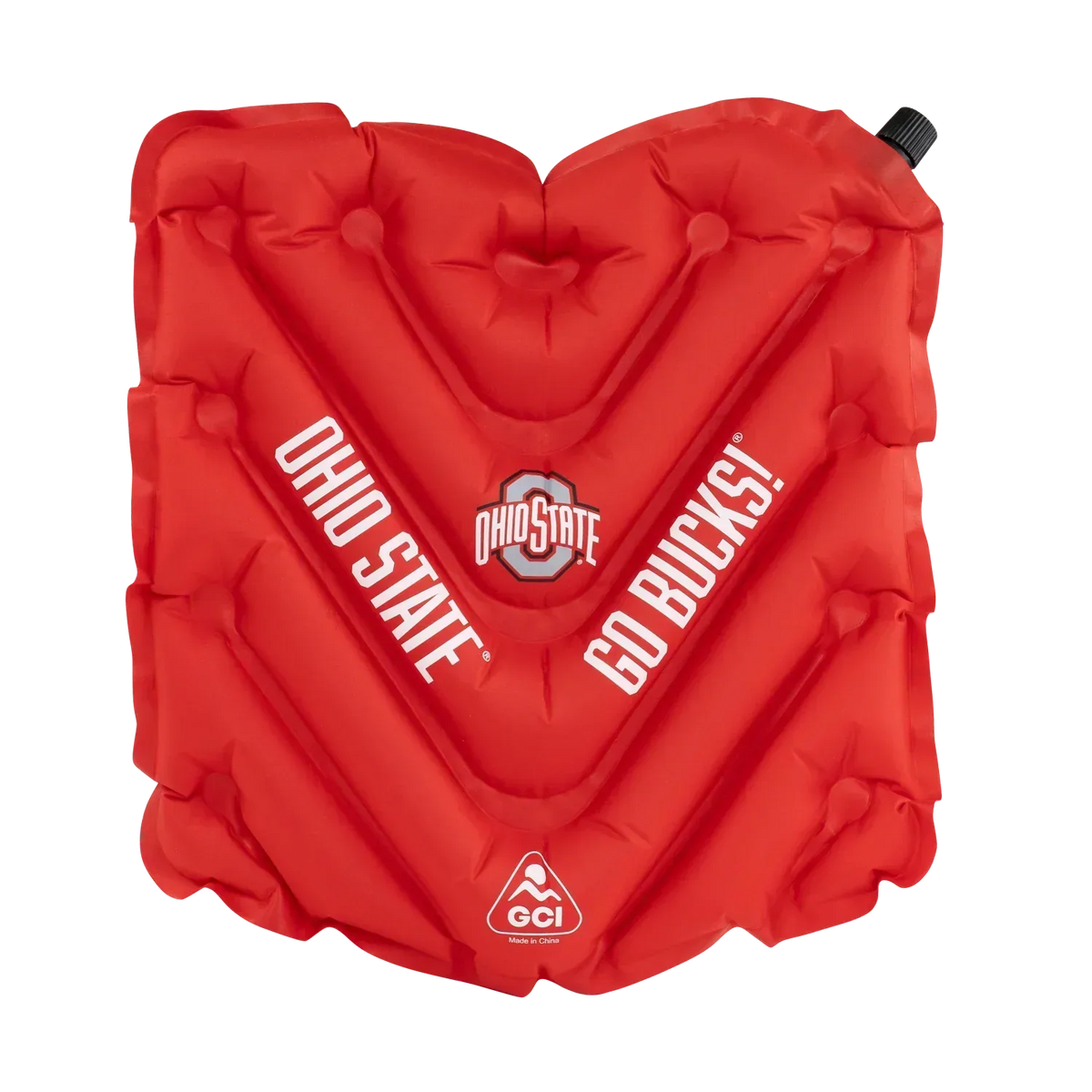 College V Seat™ Inflatable Stadium Cushion - Ohio State Buckeyes - Cook Setup